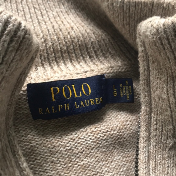 Polo Ralph Lauren quarter zip in size large - Picture 3 of 3